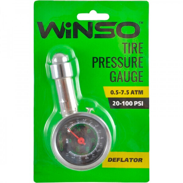 

Манометр шинный Winso 143200 7,5атм