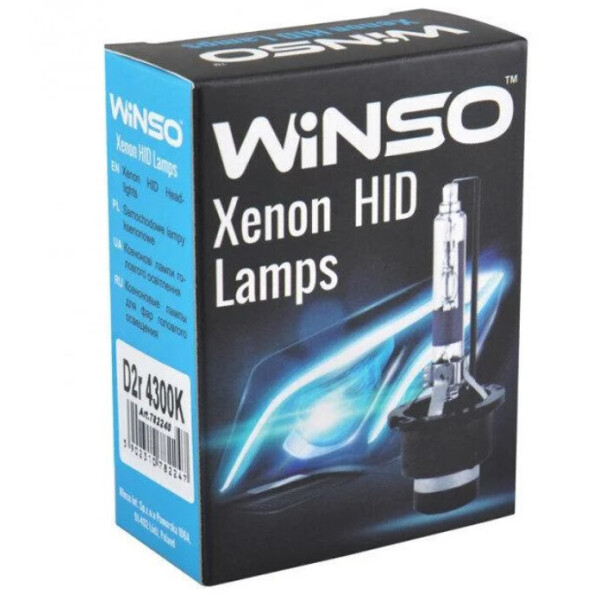 

Ксеноновые лампы Winso D2R 4300K 35W PK32d-3 782240 (комплект 2шт)