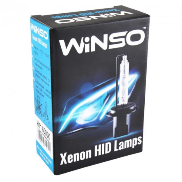 

Ксеноновые лампы Winso H11 6000K 35W 719600 (комплект 2шт)