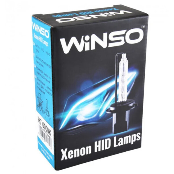 

Ксеноновые лампы Winso H7 6000K 35W 717600 (комплект 2шт)
