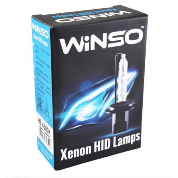 

Ксеноновые лампы Winso H8 4300K 35W 718400 (комплект 2шт)