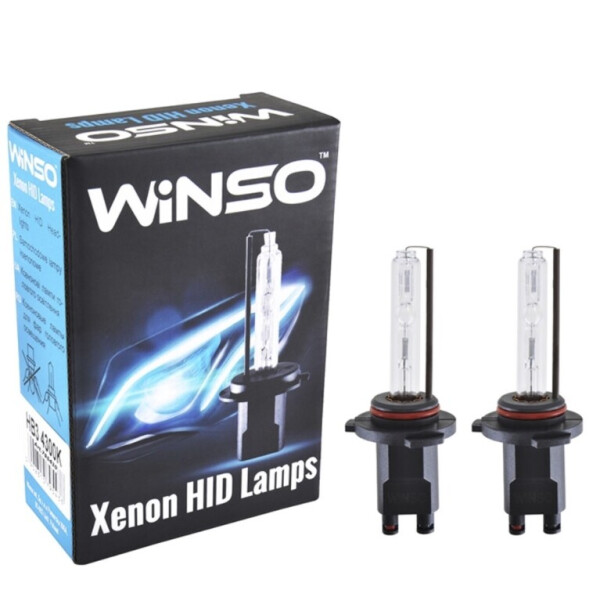 

Ксеноновые лампы Winso HB3 (9005) 4300K 35W 795430 (комплект 2шт)