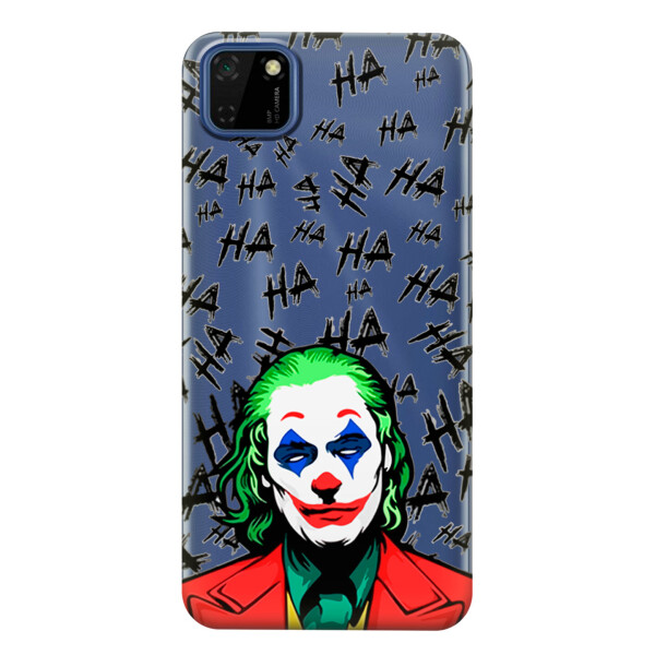 

Прозрачный силиконовый чехол iSwag для Huawei Y5p с рисунком - Джокер (KS2443)