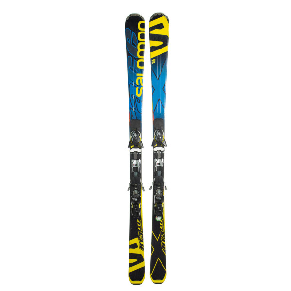 

Лижі гірські Salomon R13 165 Black-Blue Б/У