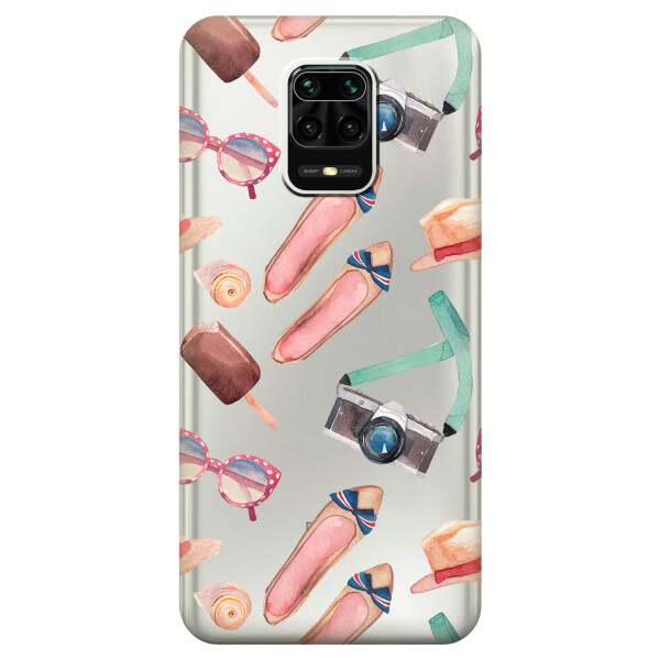 

Силиконовый чехол iSwag для Xiaomi Redmi Note 9 Pro Max Женские штучки (KS2465)