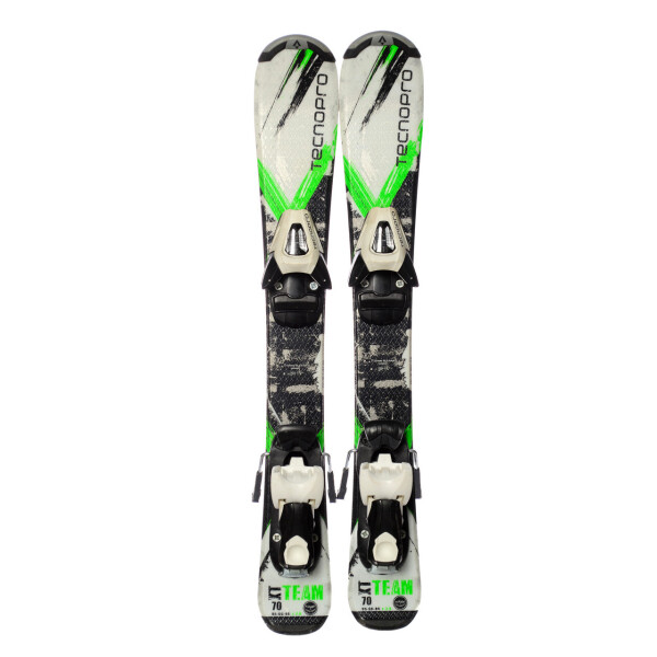 

Лижі дитячі Tecnopro XT Team 70 White Green Б/У