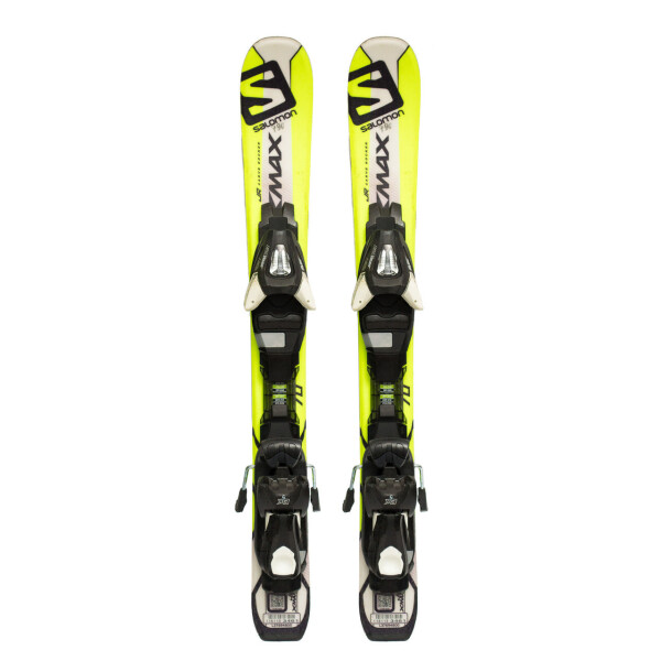

Лижі дитячі Salomon X Max JR 70 White Yellow Б/У (L1201)