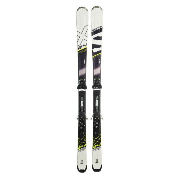 

Лижі гірські Salomon X24 162 Black-White Б/У