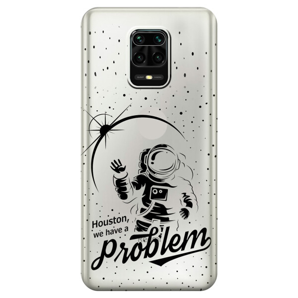 

Силиконовый чехол iSwag для Xiaomi Redmi Note 9s Космонавт с проблемой (KS2581)