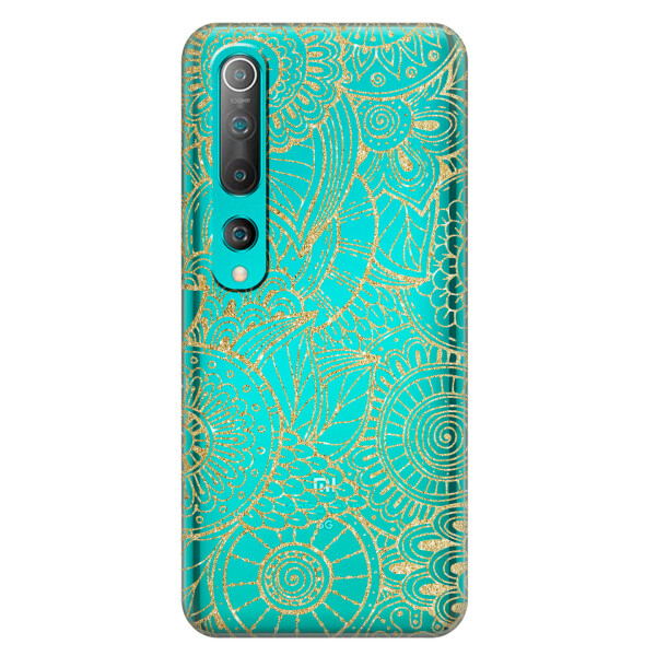 

Силиконовый чехол iSwag для Xiaomi Mi 10 Золотая мандала (KS2607)