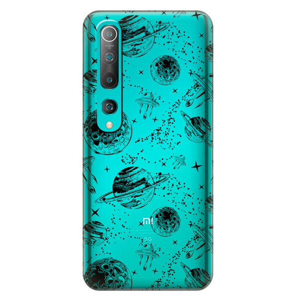 

Силиконовый чехол iSwag для Xiaomi Mi 10 Космос (KS2613)