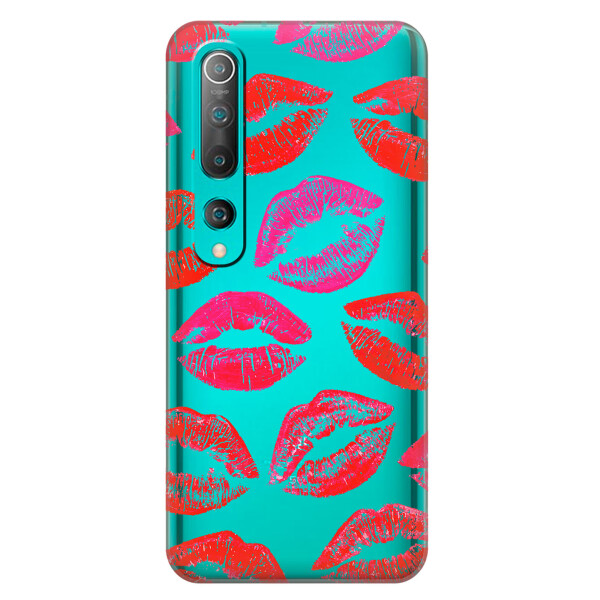 

Силиконовый чехол iSwag для Xiaomi Mi 10 Поцелуи (KS2618)
