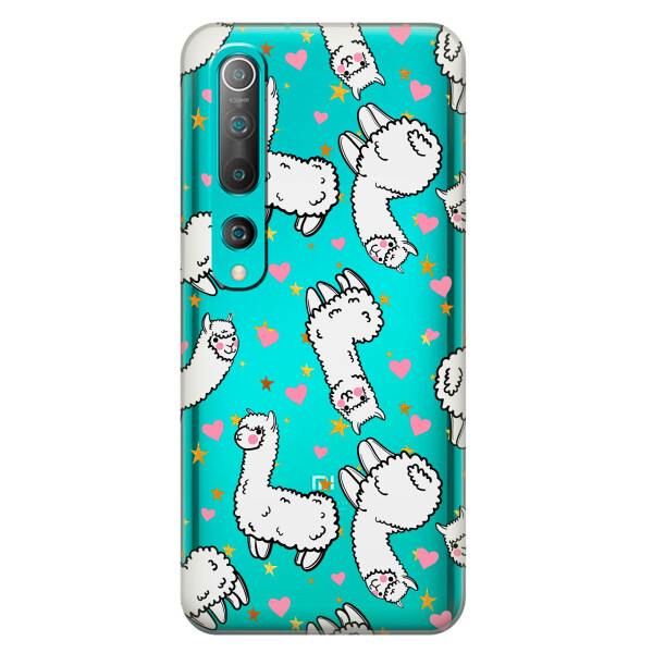 

Силиконовый чехол iSwag для Xiaomi Mi 10 Ламы (KS2647)