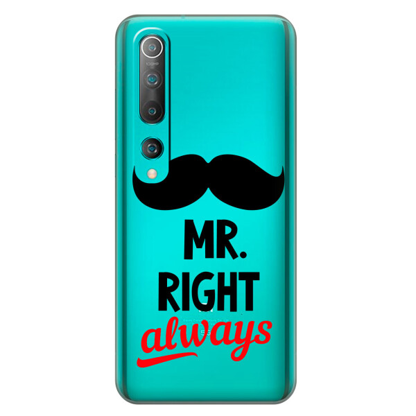 

Силиконовый чехол iSwag для Xiaomi Mi 10 Mr Right (KS2670)