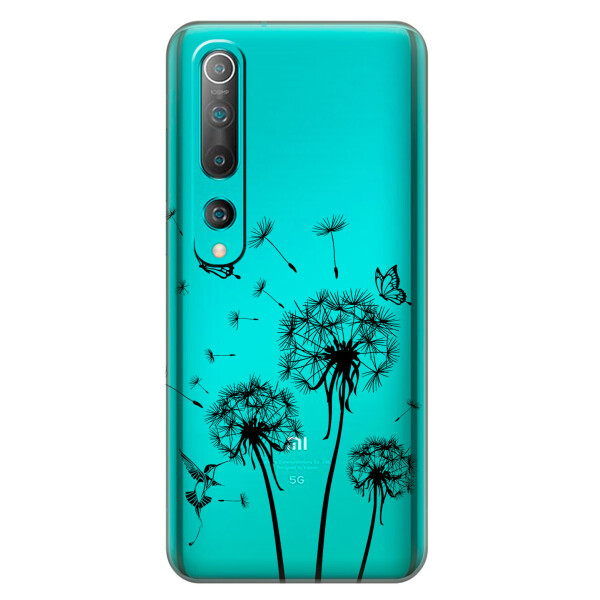 

Силиконовый чехол iSwag для Xiaomi Mi 10 Одуванчики (KS2671)