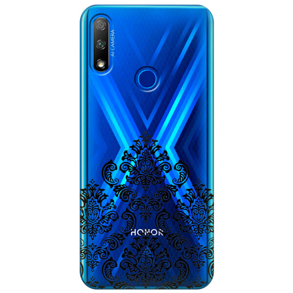 

Прозрачный силиконовый чехол iSwag для Huawei Honor 9X с рисунком - Мандала (KS2701)