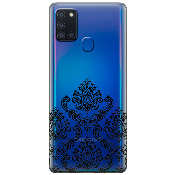 

Силиконовый чехол iSwag для Samsung Galaxy A21s Мандала (KS2776)