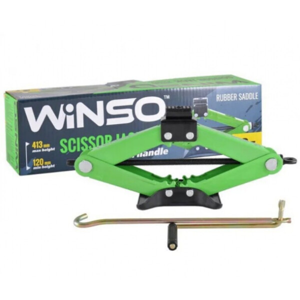 

Домкрат ромбовидный Winso 122100 2т 120-413 мм