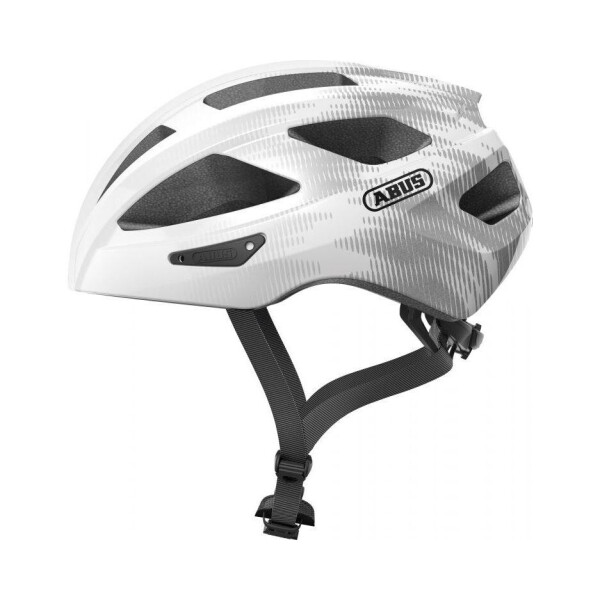 

Шлем велосипедный ABUS MACATOR L 58-62 White Silver