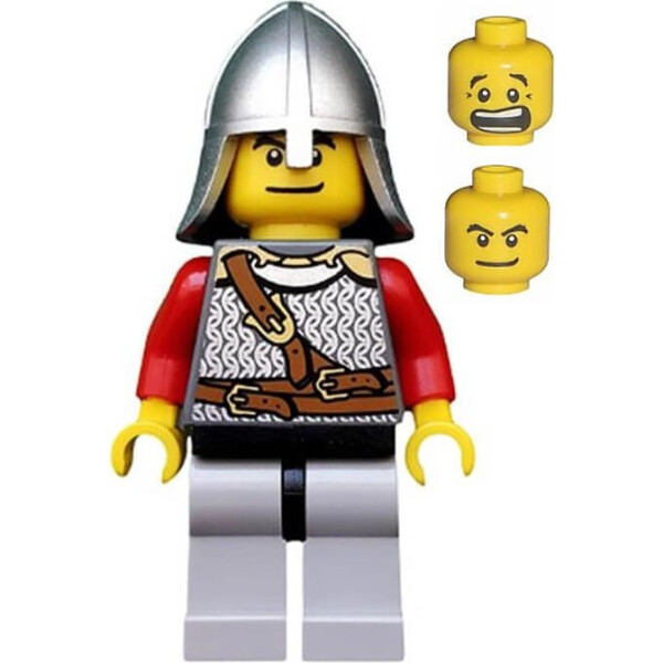 

LEGO Castle Kingdoms - Lion Knight Scale Mail with Chest Strap and Belt (cas438)