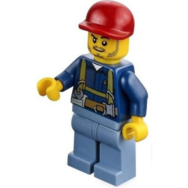 

LEGO City Miner - Shirt with Harness and Wrench (cty0333)
