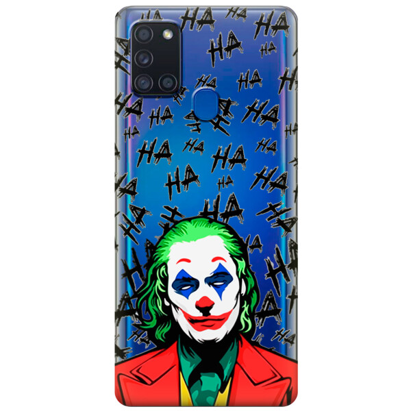 

Силиконовый чехол iSwag для Samsung Galaxy A21s Джокер (KS2818)
