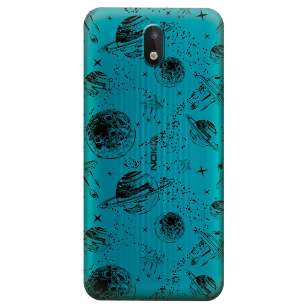 

Силиконовый чехол iSwag для Nokia 1.3 Космос (KS2838)