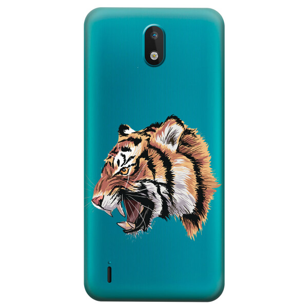 

Силиконовый чехол iSwag для Nokia 1.3 Тигр (KS2888)
