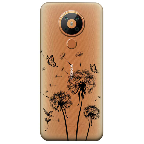 

Силиконовый чехол iSwag для Nokia 5.3 Одуванчики (KS2971)