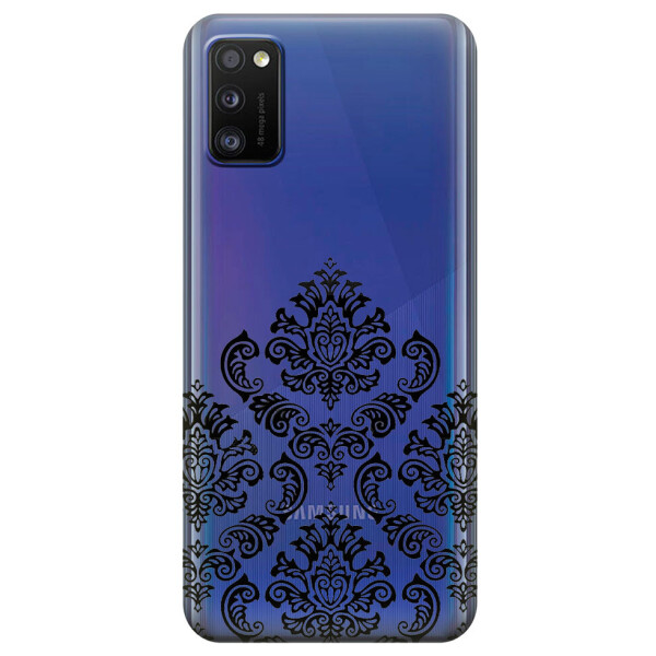 

Прозрачный силиконовый чехол iSwag для Samsung Galaxy A41 с рисунком - Мандала (KS3076)