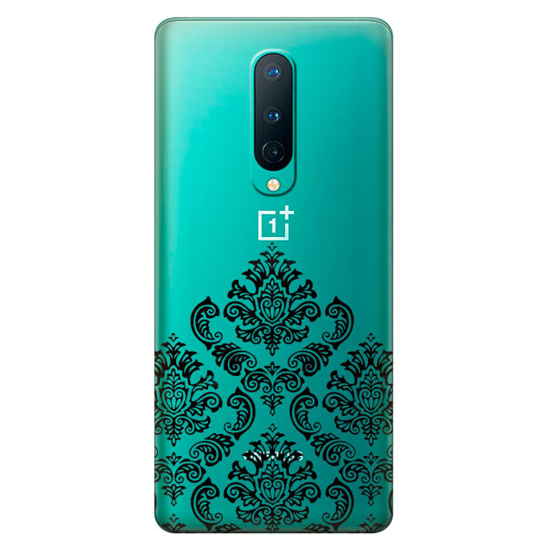 

Прозрачный силиконовый чехол iSwag для OnePlus 8 с рисунком - Мандала (KS6151)