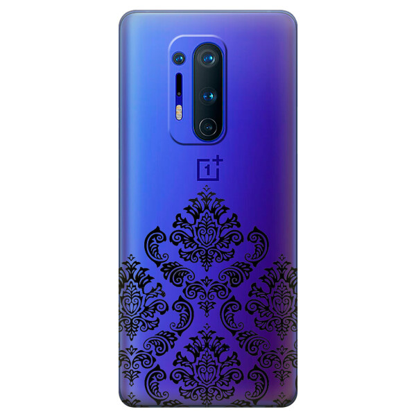 

Прозрачный силиконовый чехол iSwag для OnePlus 8 Pro с рисунком - Мандала (KS6226)