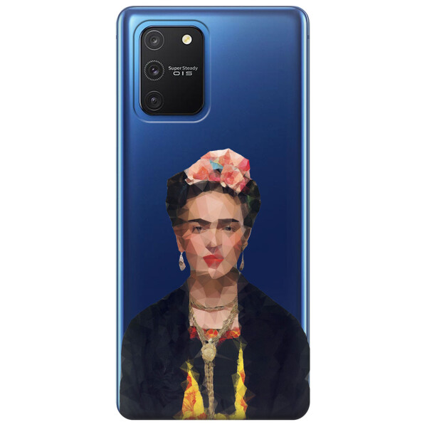 

Прозрачный силиконовый чехол iSwag для Samsung Galaxy S10 Lite с рисунком - Фрида Кало (KS3492)