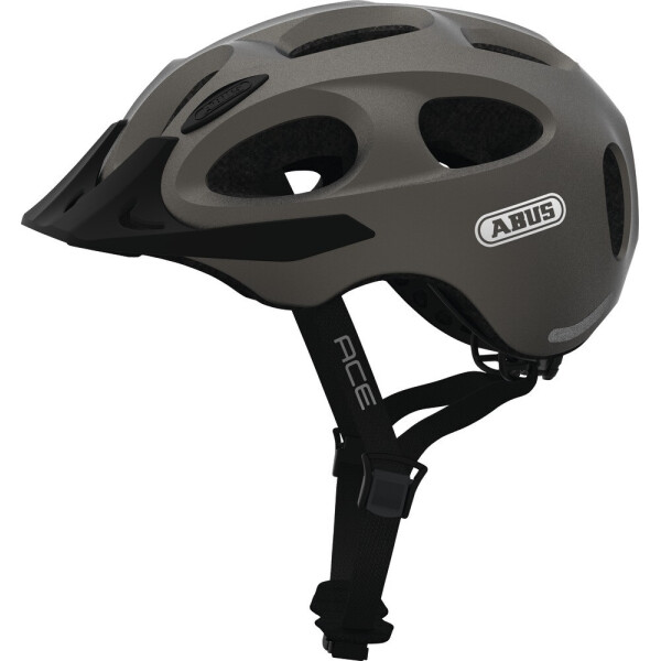 

Шлем велосипедный ABUS YOUN-I ACE L 56-61 Metallic Silver