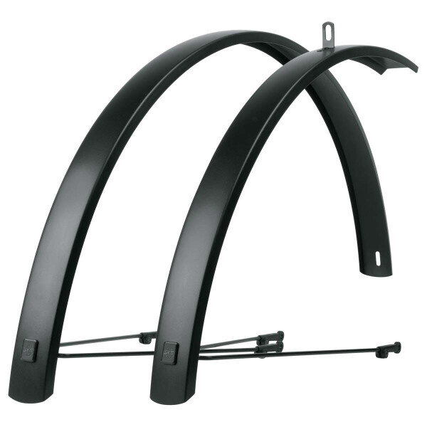 

Крила SKS EDGE AL 46 ALUMINIUM MUDGUARD SET BLACK