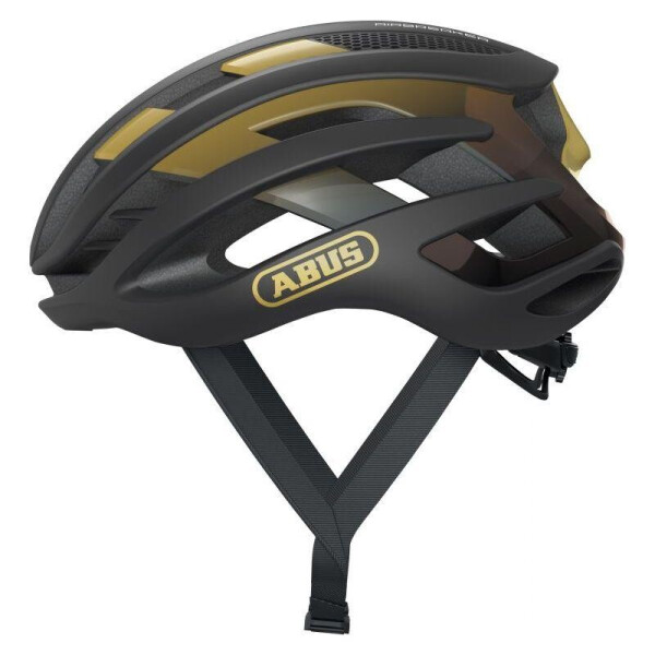 

Шлем велосипедный ABUS AIRBREAKER S 51-55 Black Gold