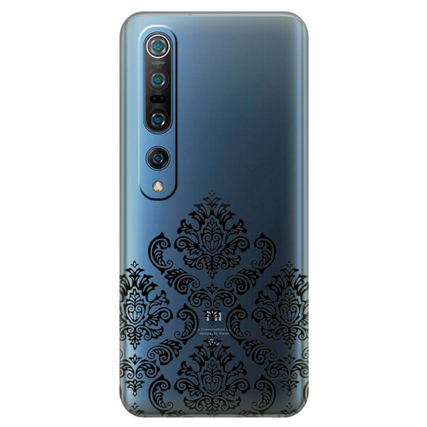 

Прозрачный силиконовый чехол iSwag для Xiaomi Mi 10 Pro с рисунком - Мандала (KS2176)
