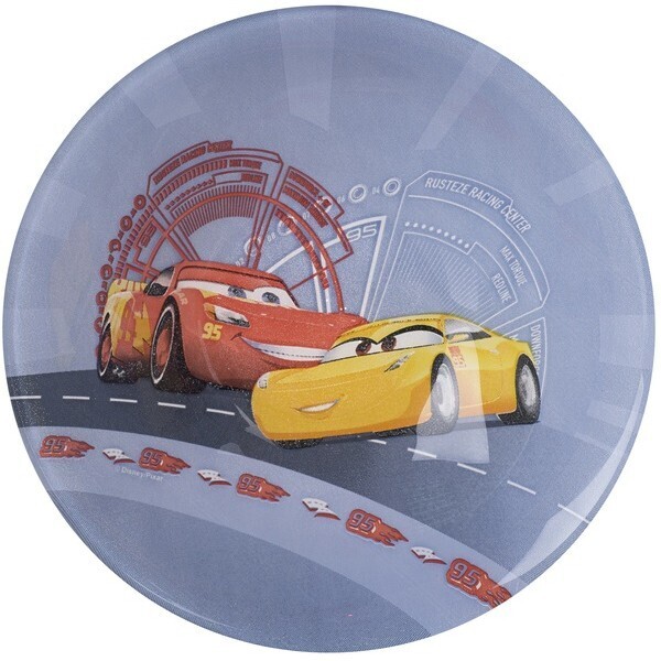 

Детская тарелка салатник из ударопрочного стекла LUMINARC DISNEY CARS 3 диаметром 16 см (N2972)