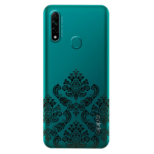 

Прозрачный силиконовый чехол iSwag для OPPO A31 с рисунком - Мандала (KS3001)