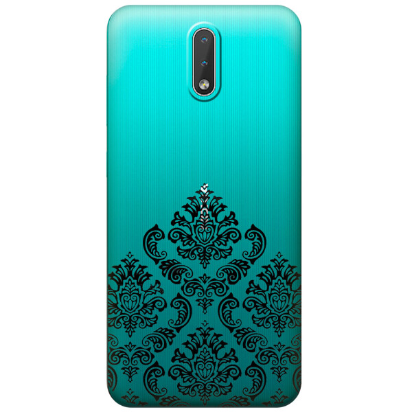 

Прозрачный силиконовый чехол iSwag для Nokia 2.3 с рисунком - Мандала (KS3376)