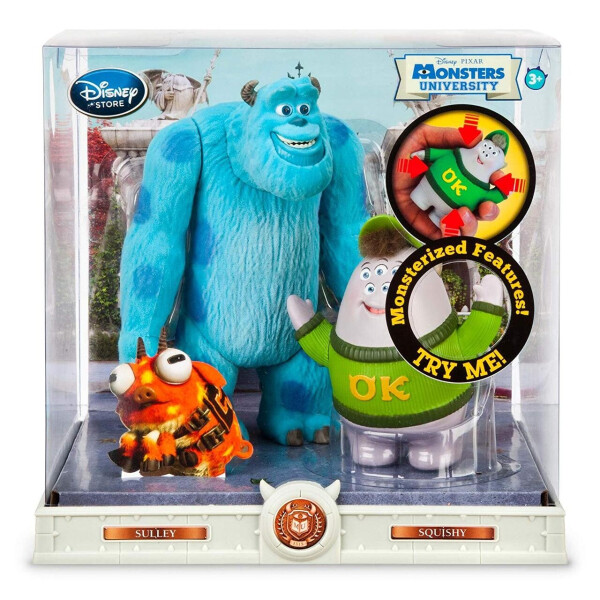 

Набор фигурок Салли и Скотт Склизли Университет монстров, подвижные, Sulley Squishy Monster University Disney