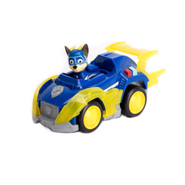 

Игровой набор Щенячий Патруль: Гонщик и мегаполицейская машина - Chase Deluxe Vehicle, Mighty Pups, Spin Master