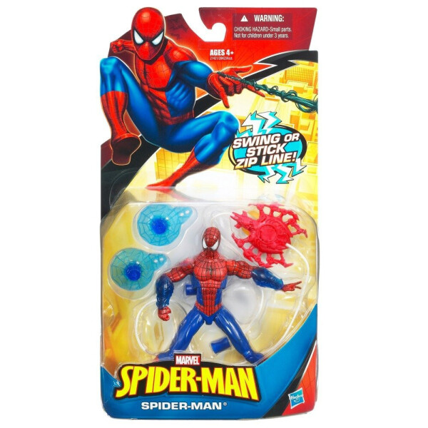 

Фигурка Человек-Паук свисающий с паутины 12СМ - Spider-man, Swing or Stick, Hasbro