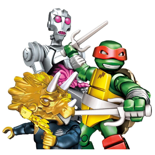 

Конструктор Рафаэль и Крэнг Сражение в Измерении Х 81 деталь - Raphael, Dimension X Battle, TMNT, Mega Bloks