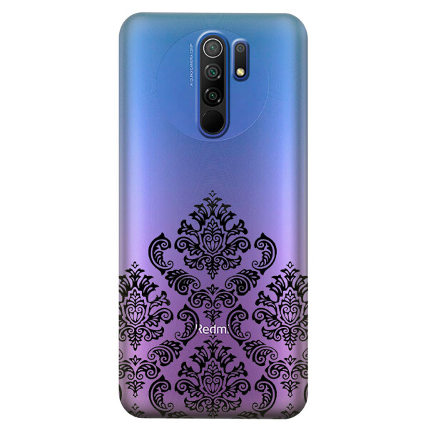

Прозрачный силиконовый чехол iSwag для Xiaomi Redmi 9 с рисунком - Мандала (KS3676)