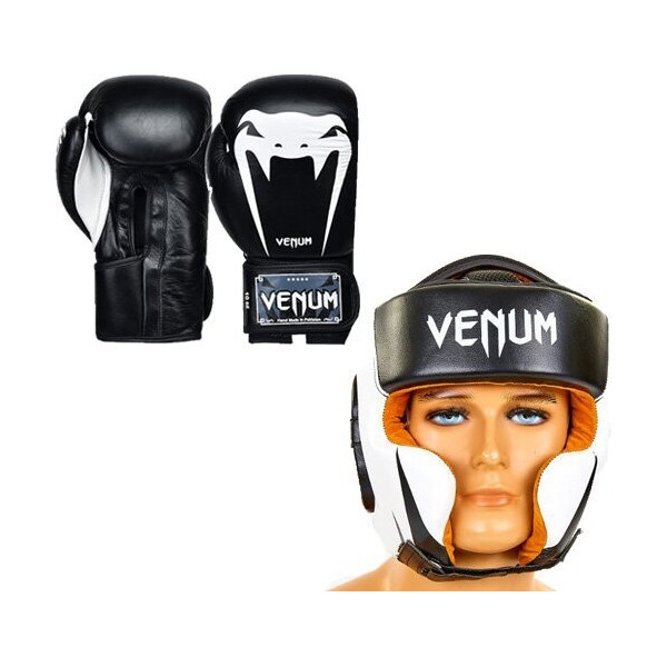 

Комплект для бокса Venum Giant L Черно-белый (37429021)