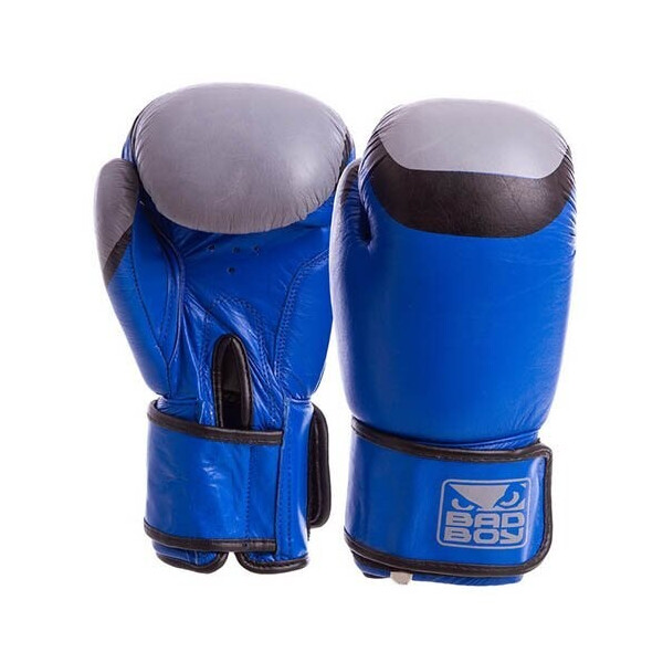 

Перчатки боксерские Bad Boy MA-5433 10oz Сине-серый (37429423)