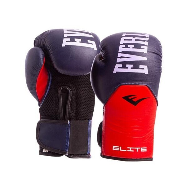 

Перчатки боксерские Everlast MA-6757 10oz Темно-синий-красный (37429432)