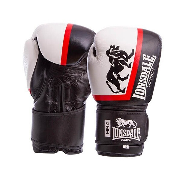 

Перчатки боксерские Lonsdale Xpeed VL-8340 12oz Бело-черный (37429413)