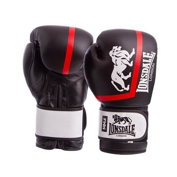 

Перчатки боксерские Lonsdale Xpeed VL-8340 12oz Черно-белый (37429413)